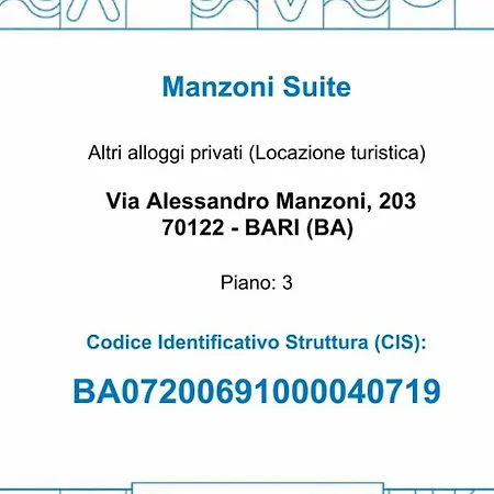 Manzoni Suite Bari Exterior foto